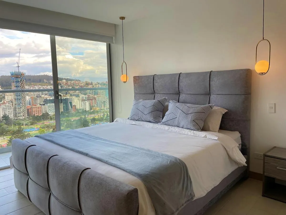 Nueva Suite-Piso 21 Vista La Carolina @One Quito
