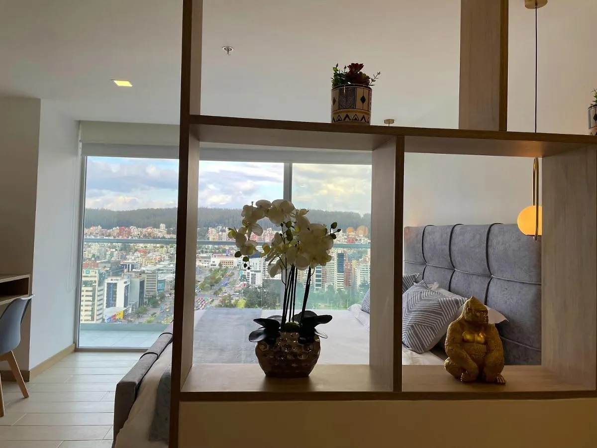 Nueva Suite-Piso 21 Vista La Carolina @One Quito Apartment
